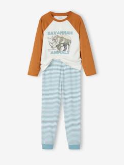 Jungenkleidung-Schlafanzüge-Jungen Schlafanzug, Nashorn