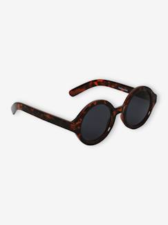 Maedchenkleidung-Accessoires-Mädchen Sonnenbrille, Horn-Optik
