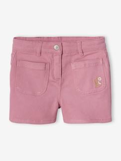 Maedchenkleidung-Shorts & Bermudas-Mädchen Shorts mit Glanzstickerei