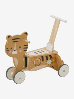 Spielzeug-Baby 2-in-1-Rutschfahrzeug/Lauflernwagen, Holz FSC