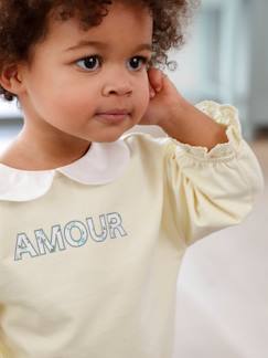 Babymode-Pullover, Strickjacken & Sweatshirts-Sweatshirts-Baby Sweatshirt mit Bubikragen