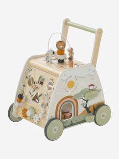 Spielzeug-Baby-Schaukeltiere, Lauflernwagen, Lauflernhilfe & Rutschfahrzeuge-Activity-Lauflernwagen TANSANIA aus Holz FSC®