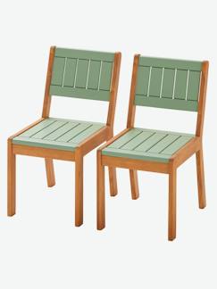 Kinderzimmer-Kindermöbel-Kinderstühle, Kindersessel-2er-Set Kinder Outdoor-Stühle „Summer“