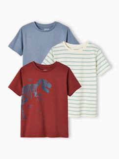 Jungenkleidung-3er-Pack Jungen T-Shirts BASIC Oeko-Tex