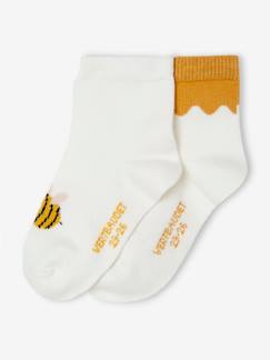 2er-Pack Baby Socken mit Bienen Oeko-Tex -  - [numero-image]