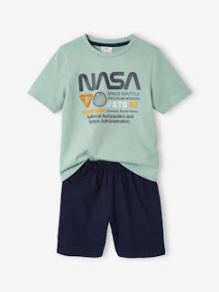 Jungenkleidung-Schlafanzüge-Kurzer Jungen Schlafanzug NASA