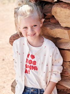 Maedchenkleidung-Mädchen Strickjacke Oeko-Tex