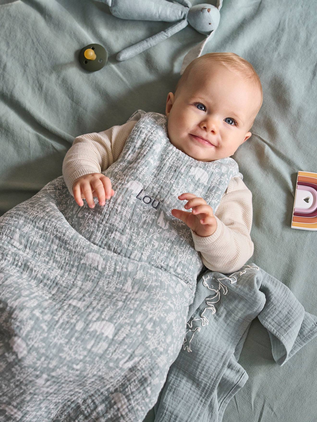 Ärmelloser Baby Schlafsack WALDSPAZIERGANG TOG 2