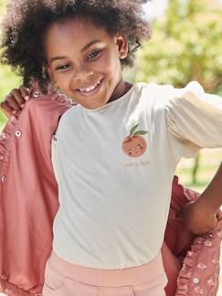 Maedchenkleidung-Shirts & Rollkragenpullover-Mädchen T-Shirt mit kurzen Ballonärmeln