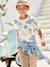 Jungen T-Shirt, Urlaubs-Print weiß bedruckt 1