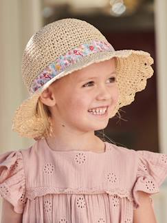 Maedchenkleidung-Accessoires-Hüte-Mädchen Sonnenhut