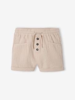 Babymode-Shorts-Baby Shorts, Musselin