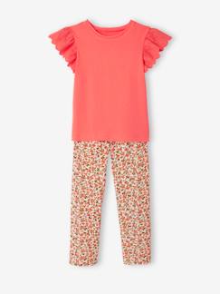 Maedchenkleidung-Sets-Mädchen-Set: Hose & T-Shirt Oeko-Tex