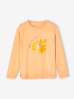 Maedchenkleidung-Pullover, Strickjacken & Sweatshirts-Mädchen Pullover mit Glanzeffekt BASIC