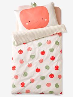 Dekoration & Bettwäsche-Babybettwäsche-Bettwäsche-Baby Bettbezug ohne Kissenbezug „Apfel“ Oeko-Tex
