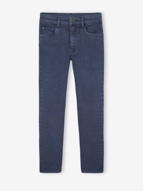Jungen Slim-Fit-Hose, Hüftweite COMFORT - beige+dunkelblau+hellblau+ziegel - 7
