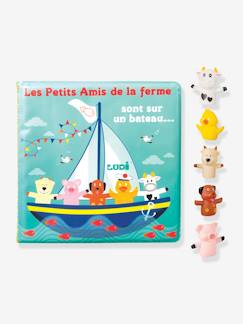 Babyartikel-Windeln, Badewannen & Toilette-Badewannen & Zubehör-Baby Badewannen-Buch mit Fingerpuppen LUDI