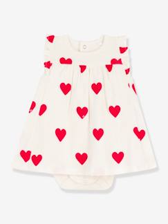 Babymode-Kleider & Röcke-Baby-Set: Kleid & Body PETIT BATEAU, Bio-Baumwolle