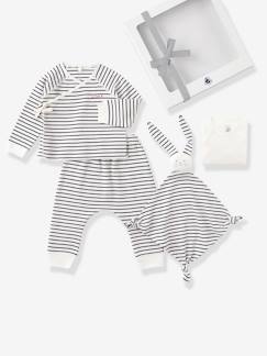 Babymode-Baby-Sets-Baby Geschenk-Set PETIT BATEAU, Bio-Baumwolle