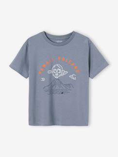 Jungenkleidung-Jungen T-Shirt, Reliefprint