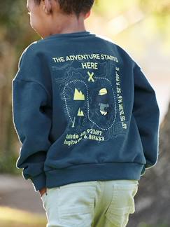 Jungenkleidung-Pullover, Strickjacken, Sweatshirts-Sweatshirts-Jungen Sweatshirt