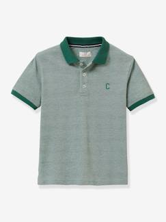 Jungenkleidung-Shirts, Poloshirts & Rollkragenpullover-Poloshirts-Jungen Poloshirt CYRILLUS, Bio-Baumwolle