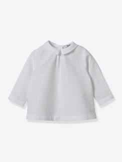 Babymode-Hemden & Blusen-Festliche Baby Bluse mit Bubi-Kragen CYRILLUS