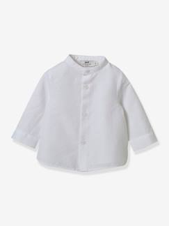 Babymode-Hemden & Blusen-Festliches Baby Hemd mit Stehkragen CYRILLUS