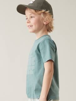 Jungenkleidung-Shirts, Poloshirts & Rollkragenpullover-Shirts-Jungen T-Shirt CYRILLUS, Bio-Baumwolle