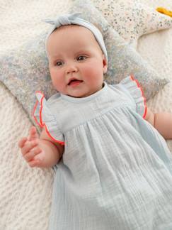 Babymode-Mädchen Baby Kleid & Haarband