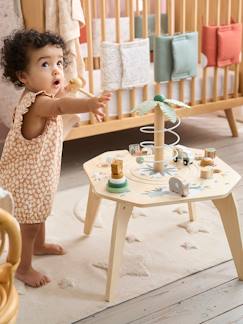 Spielzeug-Baby-Tasten & Greifen-Kinder Activity-Tisch PANDAFREUNDE, Holz FSC®
