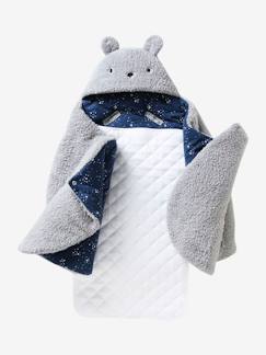 -2-in-1 Baby Ausfahrsack/Wickelunterlage, Plüsch Oeko-Tex