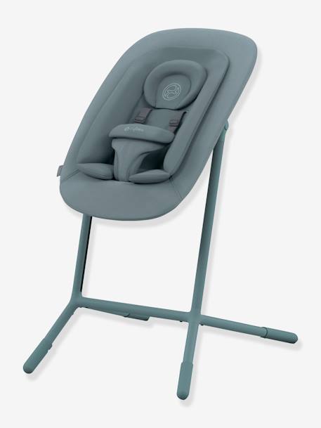 4-in-1-Set: Hochstuhl & Wippe LEMO 2 CYBEX - blau+grau+weiß - 4