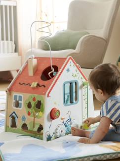 Spielzeug-Baby Activity-Haus, Holz FSC