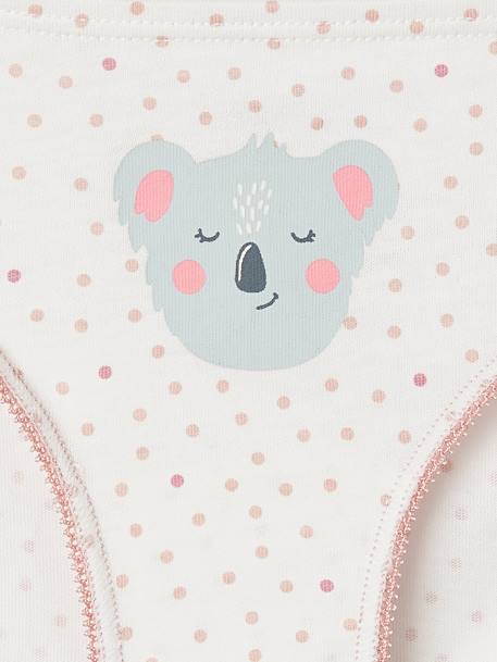 7er-Pack Mädchen Slips mit Tiermotiven - weiß - 11