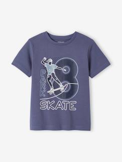 Jungen T-Shirt mit Schriftzug BASIC Oeko-Tex -  - [numero-image]