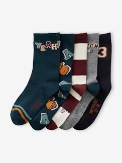 Jungenkleidung-Unterwäsche & Socken-Socken-5er-Pack Jungen Socken Oeko-Tex