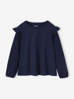 Maedchenkleidung-Shirts & Rollkragenpullover-Shirts-Mädchen Blusenshirt BASIC