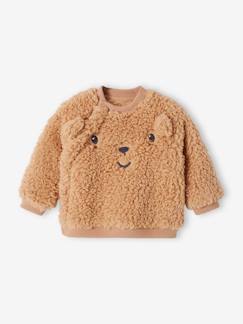 Babymode-Pullover, Strickjacken & Sweatshirts-Sweatshirts-Baby Teddy-Shirt Oeko-Tex