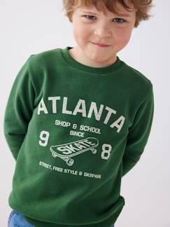 Jungenkleidung-Pullover, Strickjacken, Sweatshirts-Sweatshirts-Jungen Sweatshirt BASIC