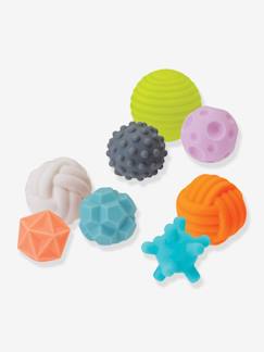 Spielzeug-Baby-Tasten & Greifen-8er-Set Baby Sensorikbälle INFANTINO