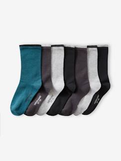 Jungenkleidung-Sportbekleidung-7er-Pack Jungen Socken, zweifarbig BASIC Oeko-Tex