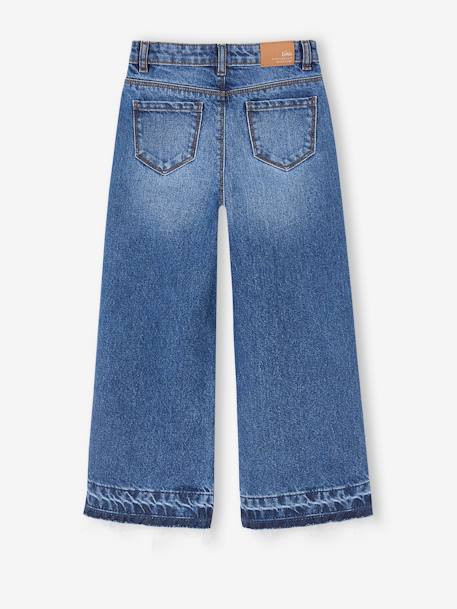Mädchen Flare-Jeans - bleached+blue stone+grau+jeansblau - 28