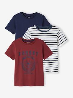 3er-Pack Jungen T-Shirts BASIC Oeko-Tex -  - [numero-image]