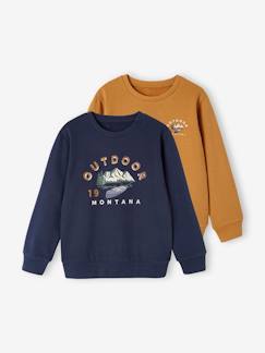 Jungenkleidung-Pullover, Strickjacken, Sweatshirts-Sweatshirts-2er-Pack Jungen Sweatshirts, BMX-Print