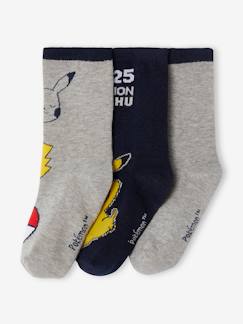 Jungenkleidung-Unterwäsche & Socken-Socken-3er-Pack Kinder Socken POKEMON