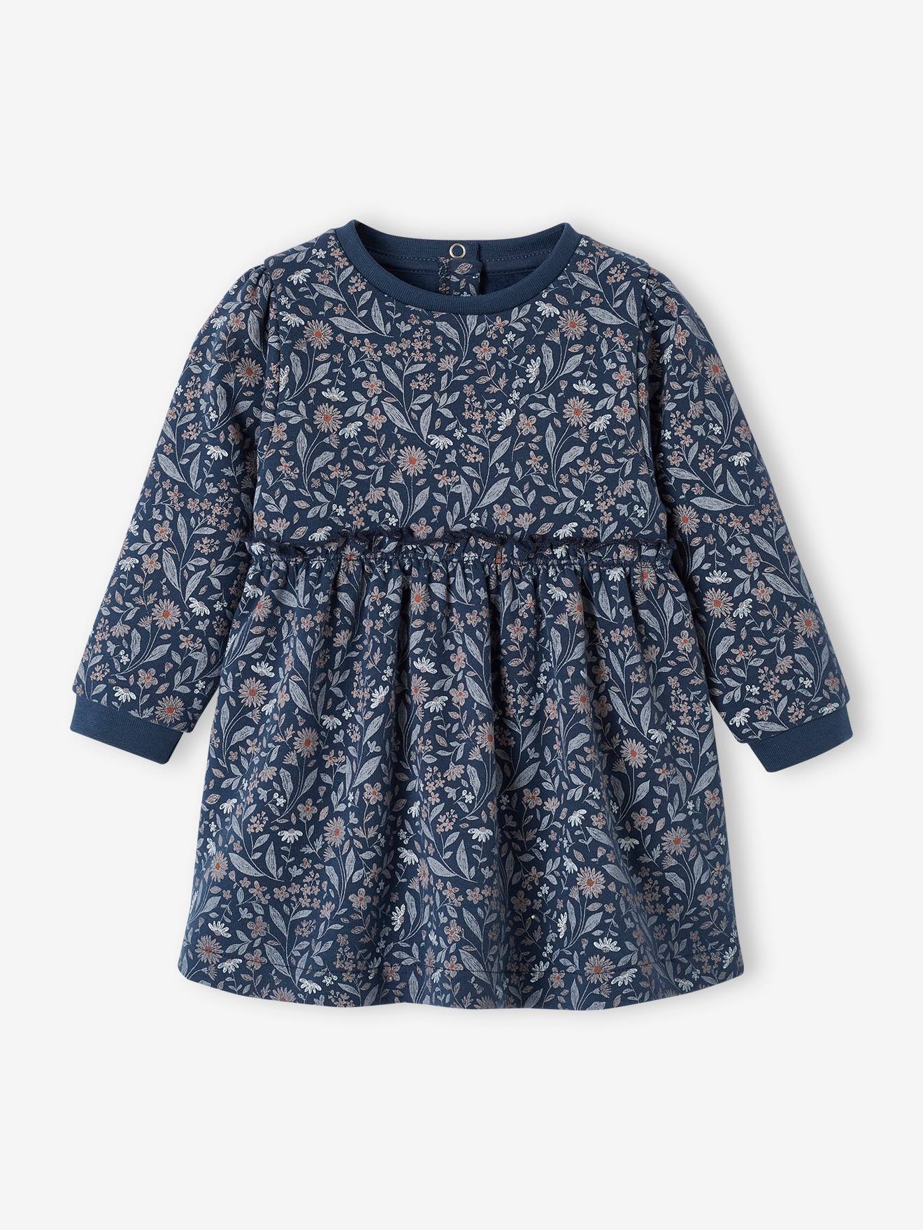 Mädchen Baby Sweatkleid