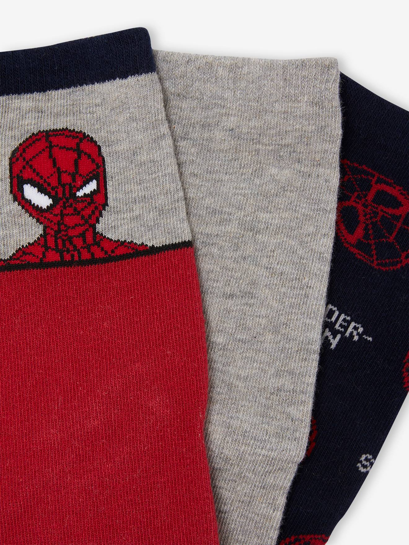 Marvel Jungen Socken 3er Pack – Weiße Sportsocken Mit Superhelden-Design