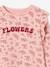 Mädchen Sweatshirt mit Volants und Schriftzug - marine+pudrig rosa - 6