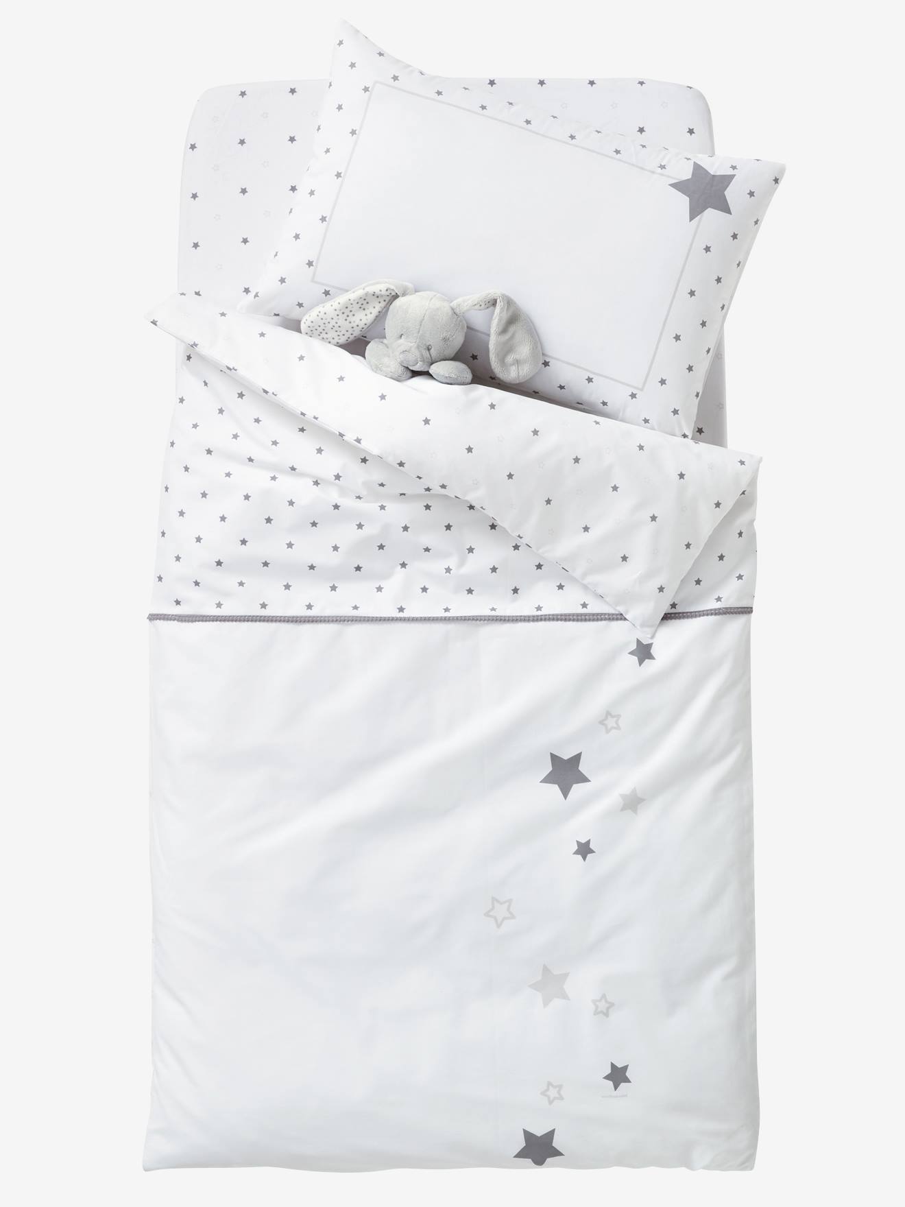 Baby Bettbezug ohne Kissenbezug STERNENREGEN